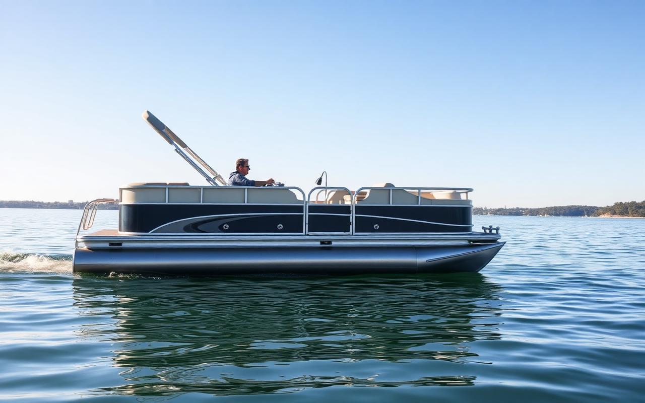 Harbor Hopper, a 24ft Pontoon