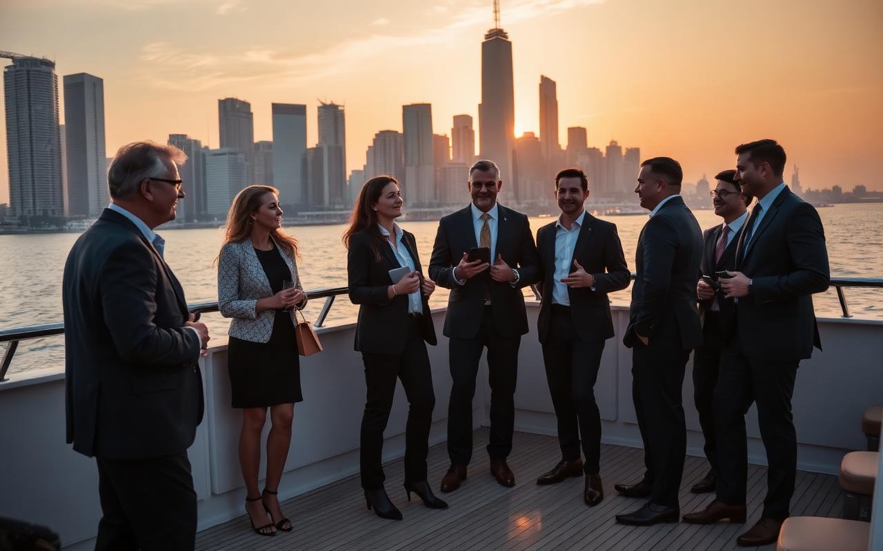 Sunset Networking Cruise
